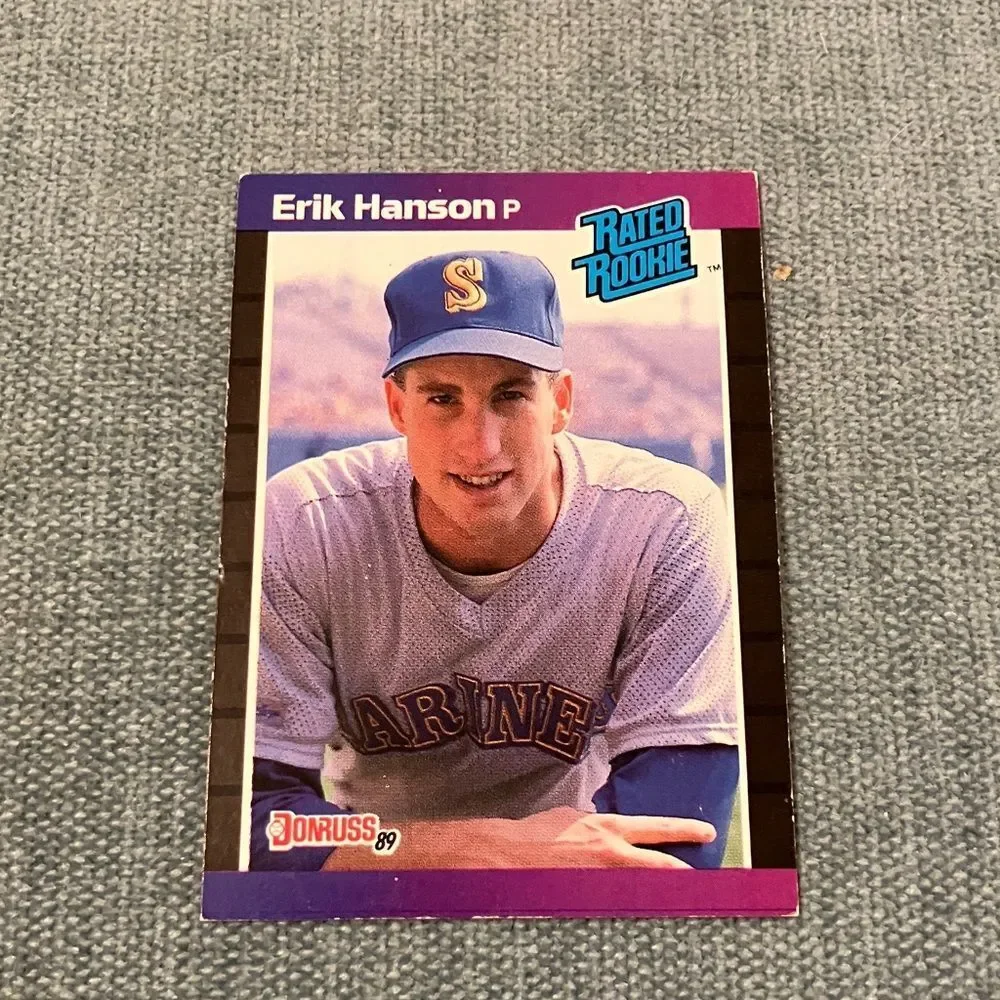 1989 Donruss Seattle Mariners Rated Rookie Baseball Card Trading Card